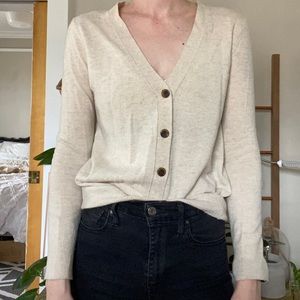 Jcrew Wool Cashmere Cardigan XS